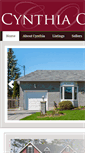 Mobile Screenshot of cynthiaodwyer.com